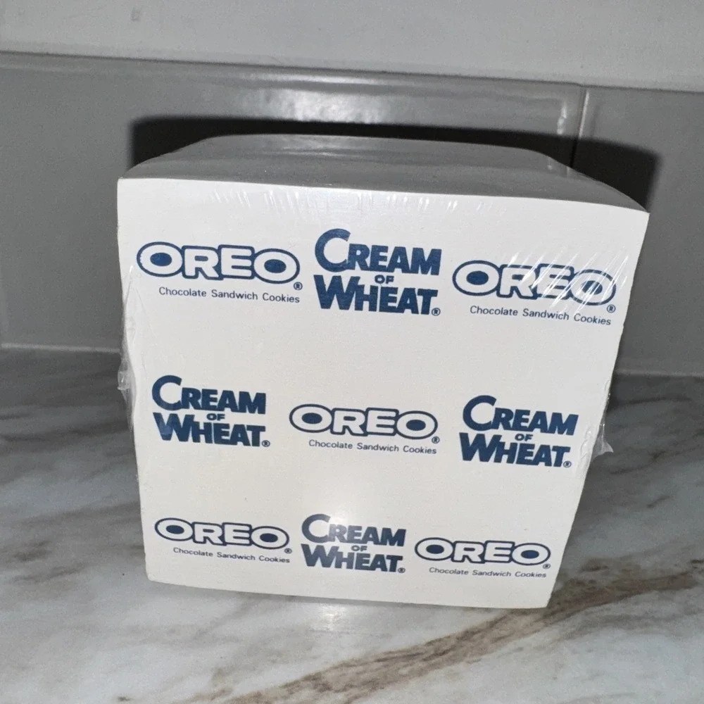 VTG Notepad Nabisco Brand Oreo Grey Poupon,‎ A1 Steak Sauce Logo Collectors Item